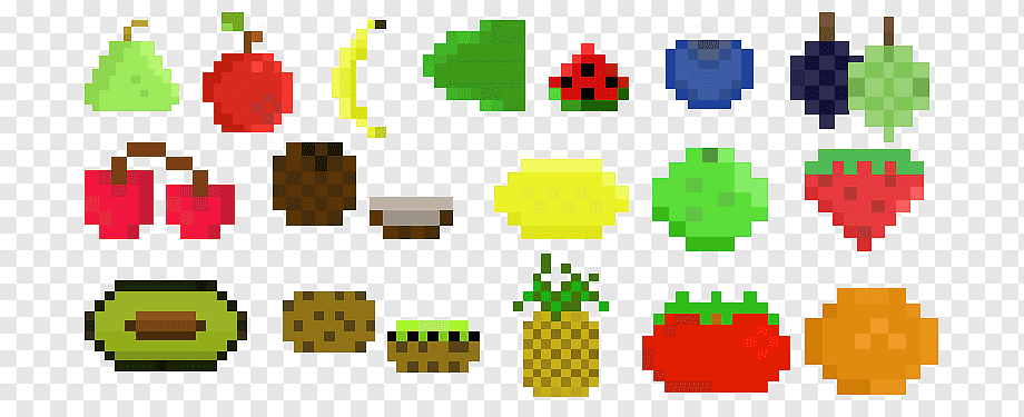 How to make a pixel art banana