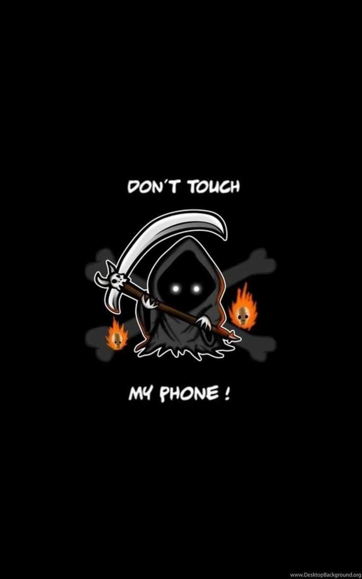 Don't touch my phone, android, dont, hayatikdrgl, iphone, lock, mask, myphone, red, text, white, word, wallpaper seluler hd