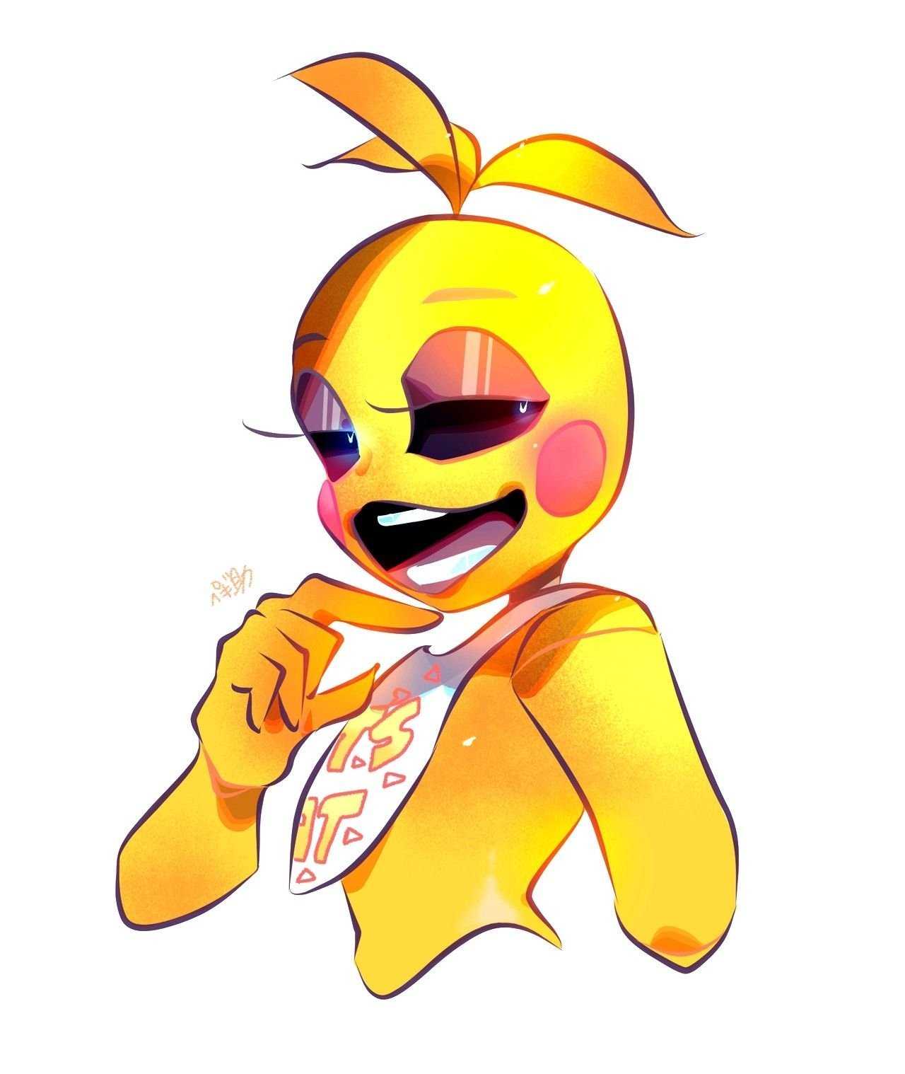 Fnaf toy chica. FNAF Art чика. ФНАФ арты чика. Toy chica арт. Чика ФНАФ 2 арт.