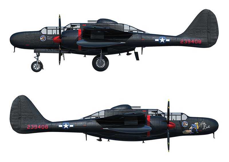 Northrop p-61 black widow