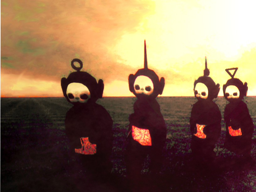 Grimdark - scary teletubbies