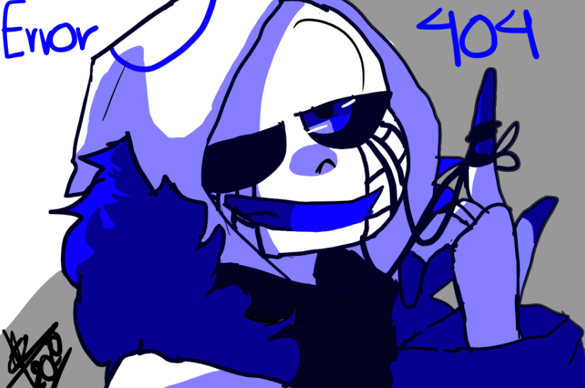 Error sans wallpaper