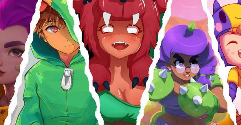 Brawl stars арты ⭐: фан, крутые, персонажей, красивые, фото, бравлеров, новые, лучшие, топовые, концепт, милые, по игре