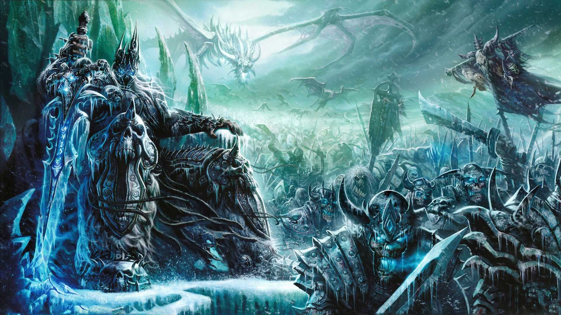 Hd wallpaper: world of warcraft, lich king, arthas menethil, mazert young