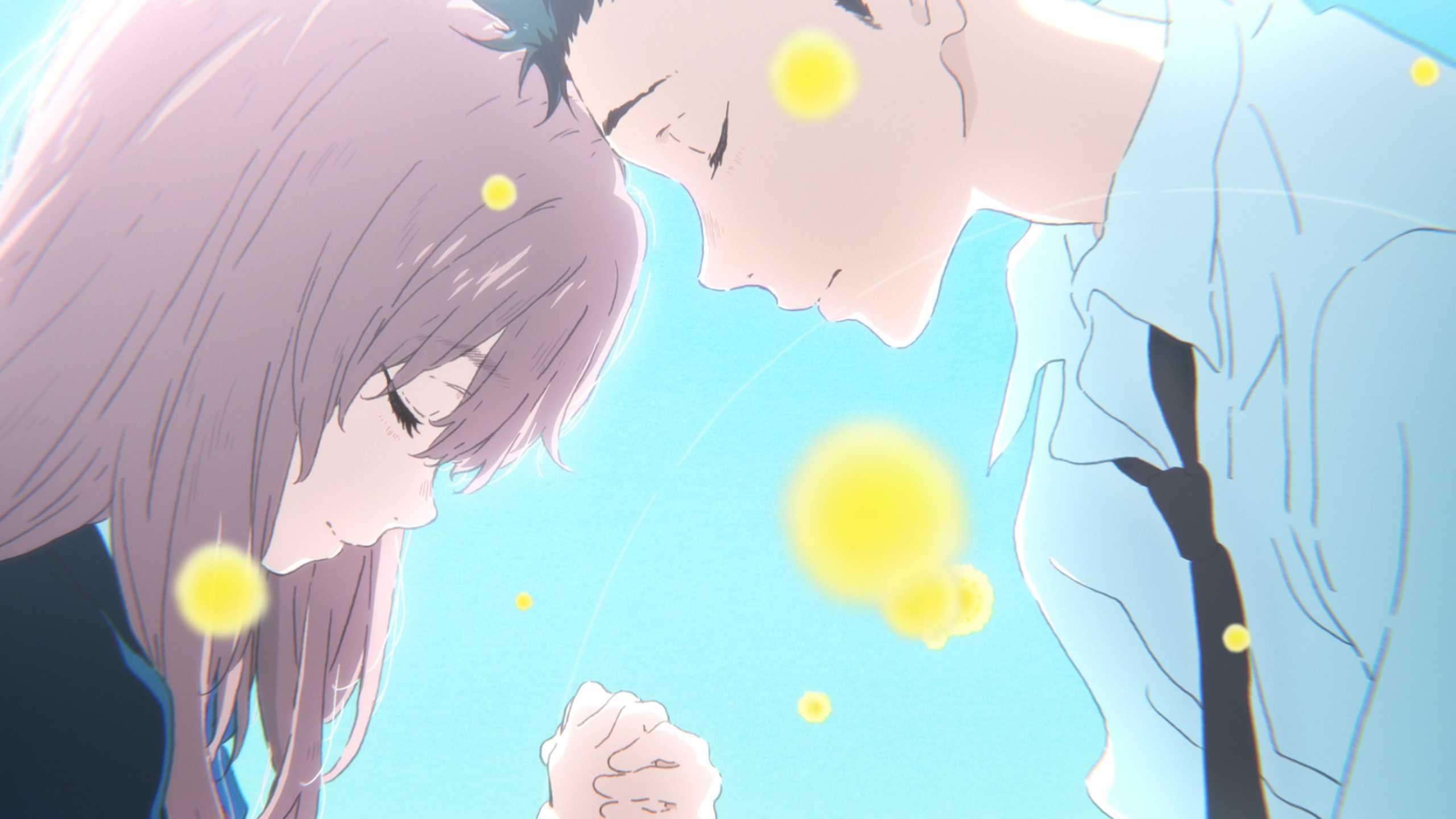 Иллюстрация «форма голоса», аниме, koe no katachi, shouko nishimiya, shouya ishida, hd обои | wallpaperbetter