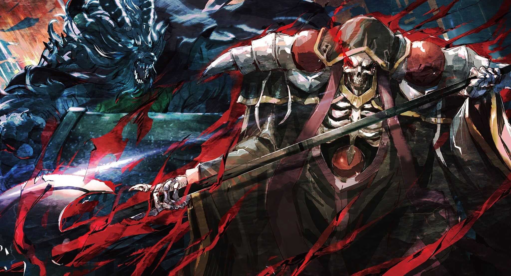 Аниме, overlord, ainz ooal gown, hd обои