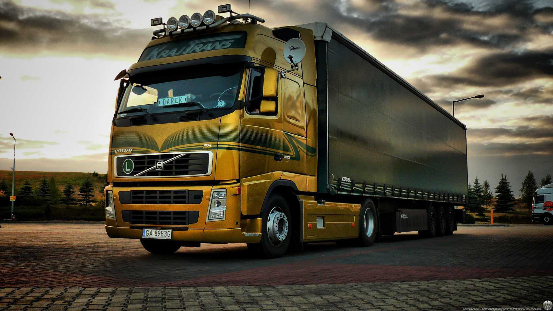 Грузовики volvo (50 обоев)