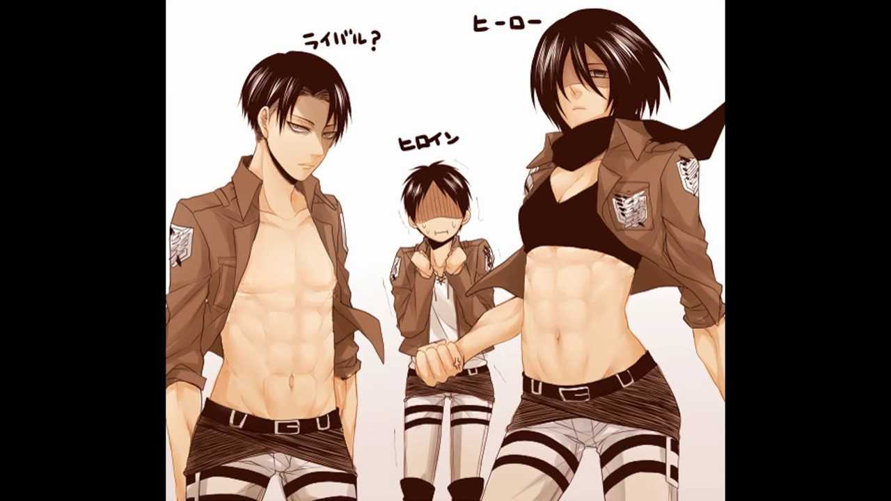 Атака на титановых персонажей цифровые обои, аниме, shingeki no kyojin, hd обои