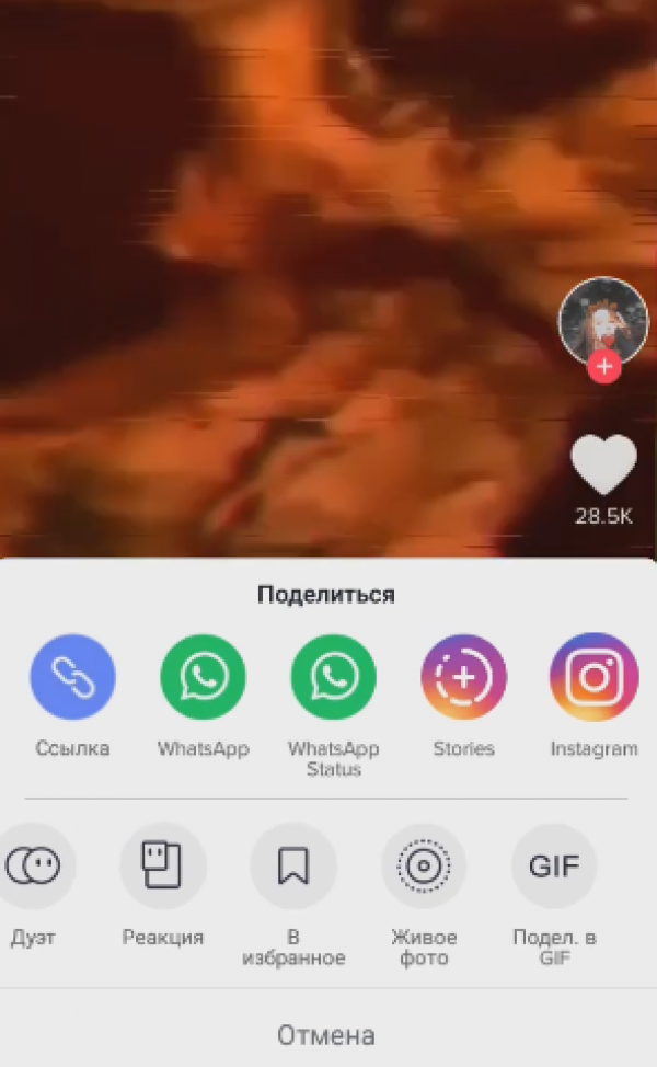 Как установить обои из tiktok