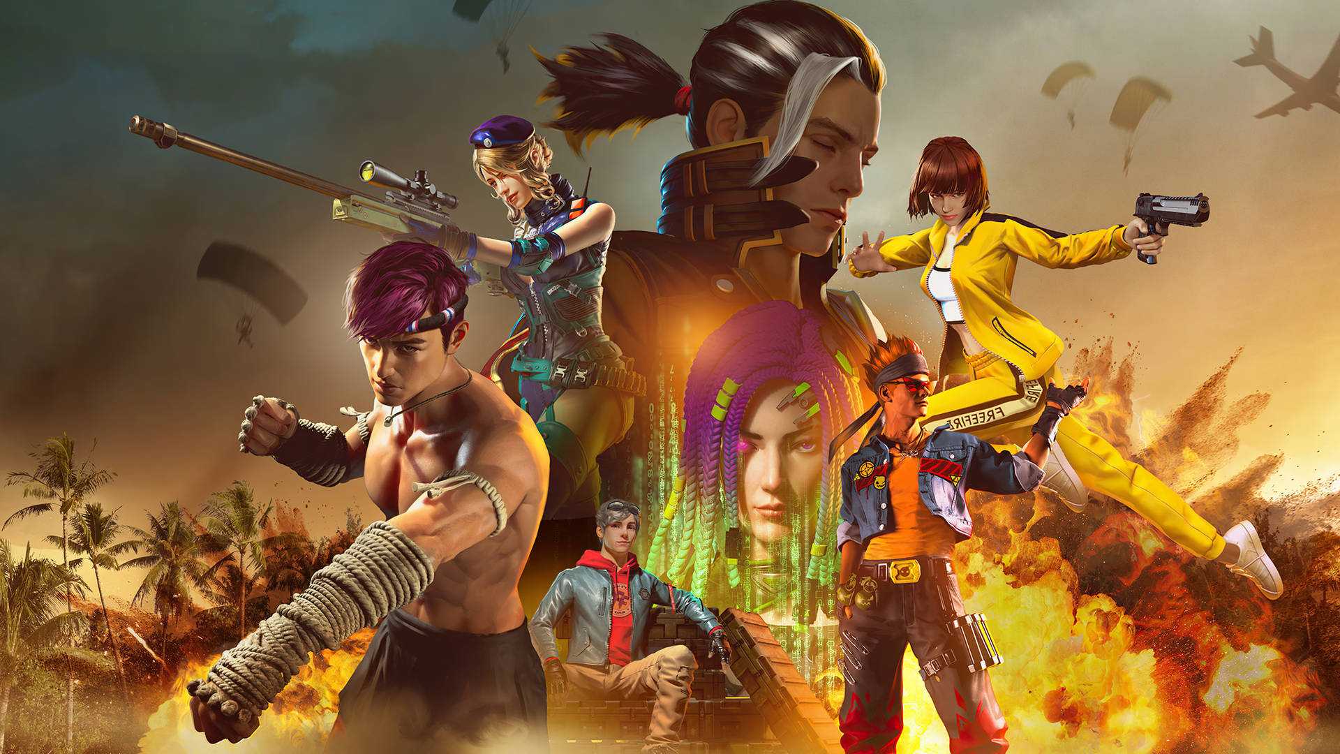 120+ wallpaper free fire hd paling keren dan terbaru