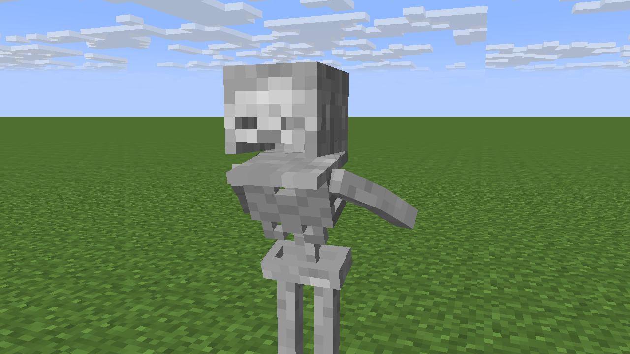 Minecraft skeleton - minecraft skeleton png - 434x600 png download - pngkit