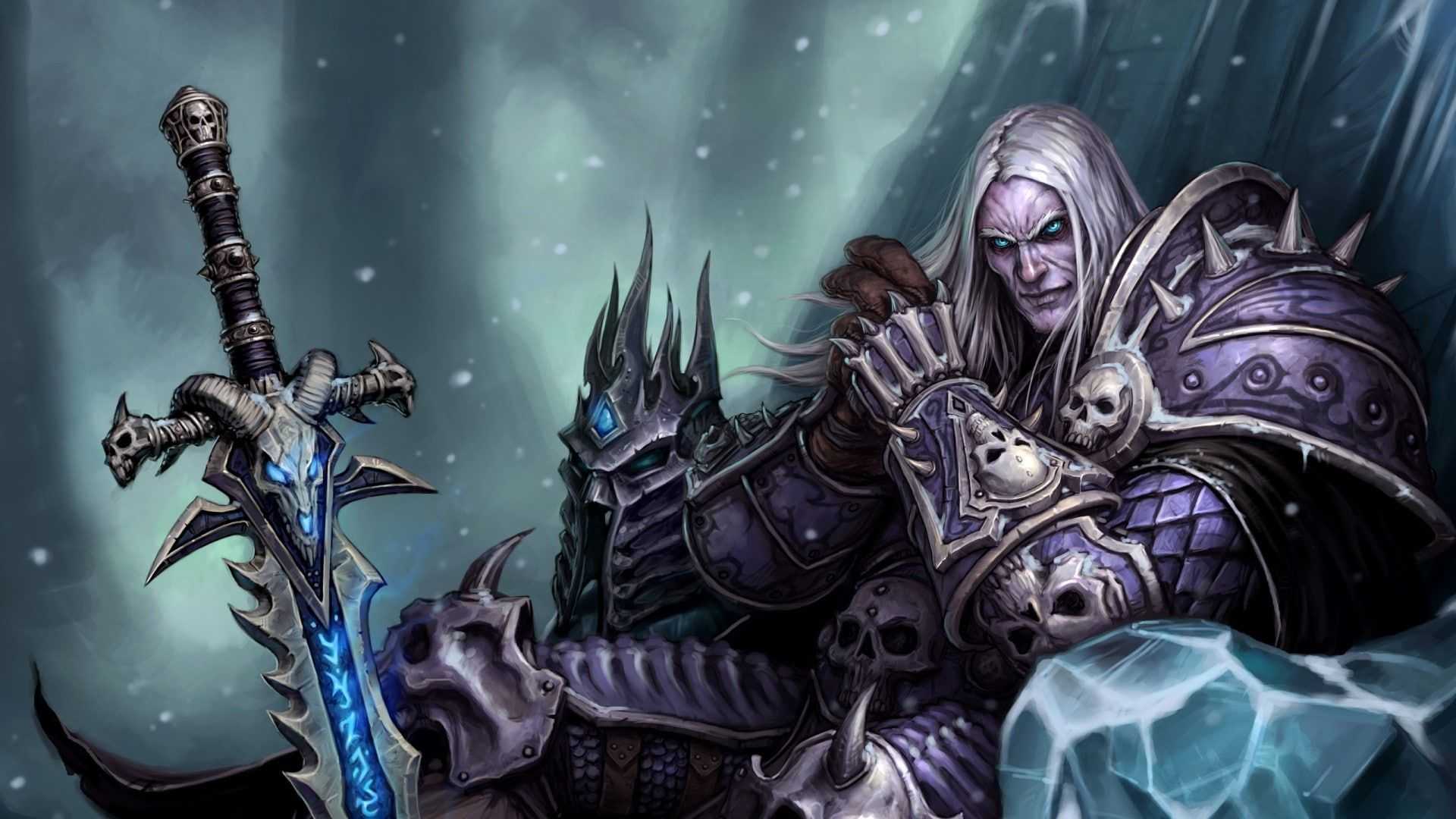 Hd wallpaper: world of warcraft, lich king, arthas menethil, mazert young | wallpaper flare