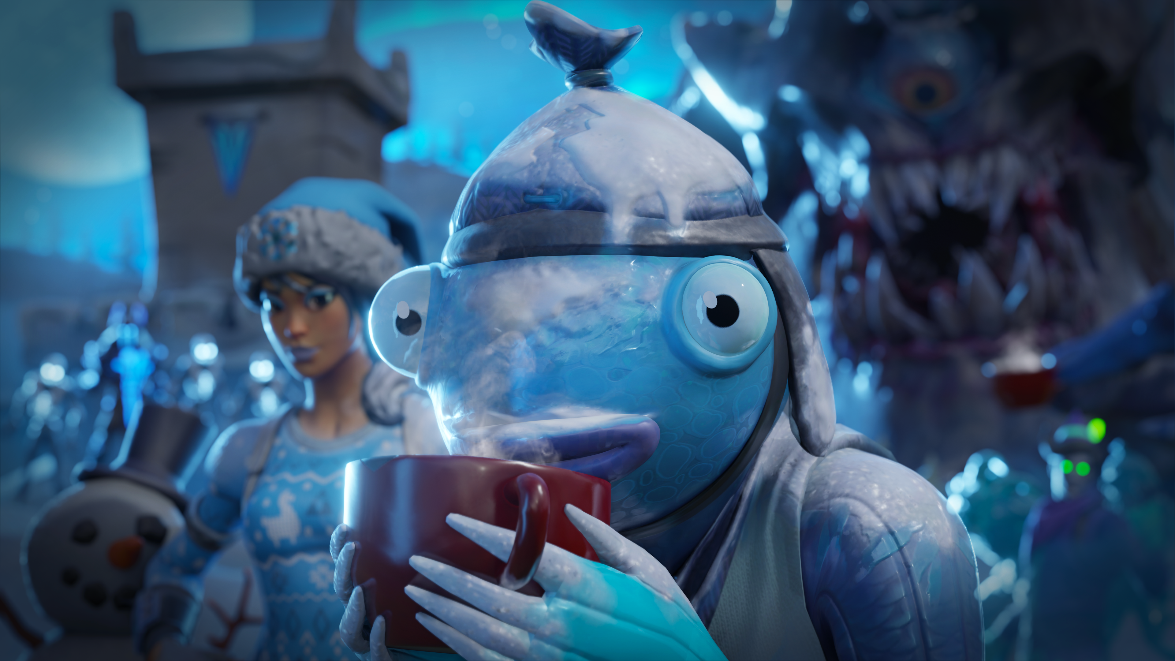 Fortnite картинка #451187 - карась фортнайт. история персонажа. обои, стили, картинки, арты - скачать
