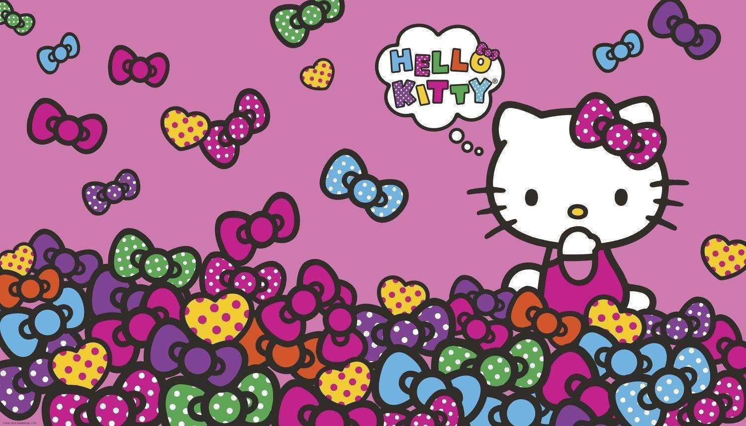 Лучшие бесплатные обои hello kitty