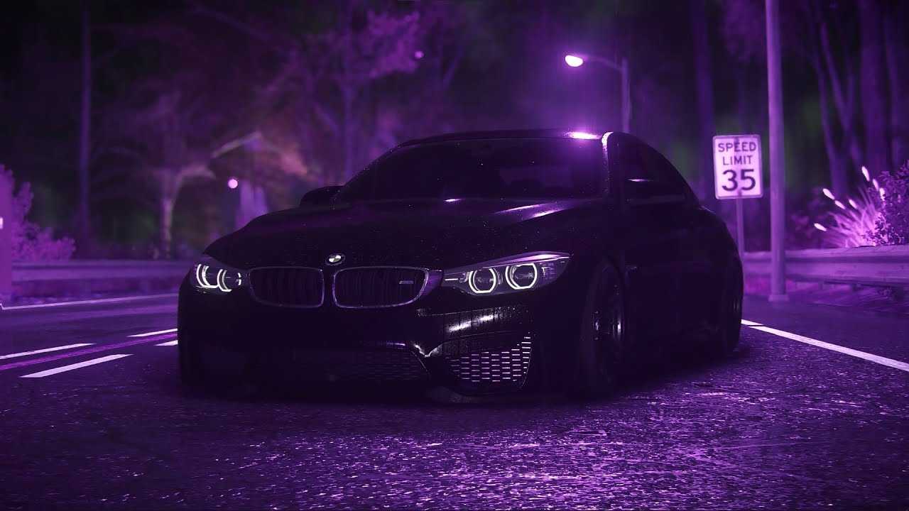 Bmw, m5, седан, черный, город, ночь, hd обои | wallpaperbetter